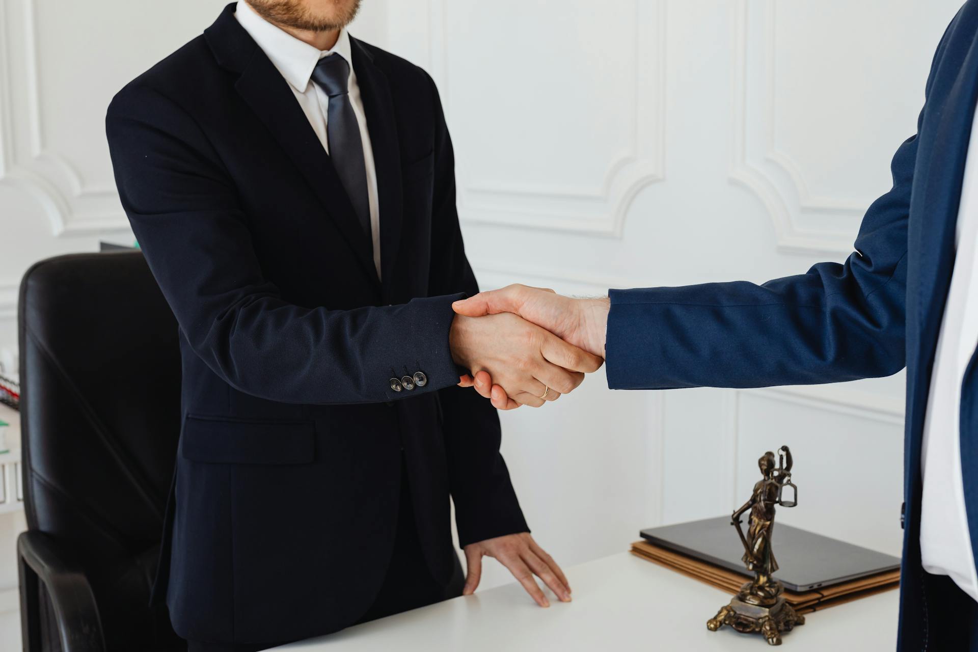 New Business Incorporation – handshake after company registration